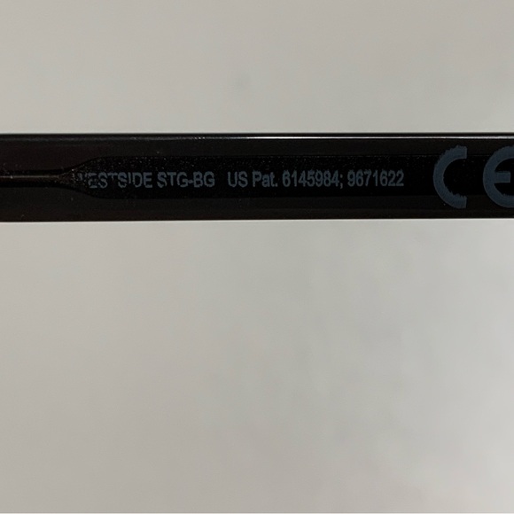 Maui Jim Black Sunglasses Mirror Lenses Hawaii Westside Polarized - Picture 4 of 7